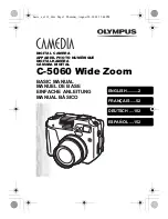 Предварительный просмотр 1 страницы Olympus CAMEDIA C-5060 Wide Zoom Basic Manual