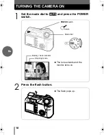 Предварительный просмотр 18 страницы Olympus CAMEDIA C-55 ZOOM Basic Manual