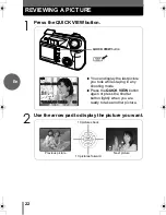 Предварительный просмотр 22 страницы Olympus CAMEDIA C-55 ZOOM Basic Manual