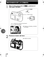 Предварительный просмотр 66 страницы Olympus CAMEDIA C-55 ZOOM Basic Manual