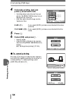 Предварительный просмотр 128 страницы Olympus CAMEDIA C-70 ZOOM Advanced Manual