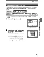Предварительный просмотр 79 страницы Olympus CAMEDIA C-7070 Wide Zoom Advanced Manual