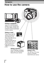 Предварительный просмотр 2 страницы Olympus CAMEDIA C-7070wz Advanced Manual
