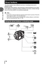 Предварительный просмотр 16 страницы Olympus CAMEDIA C-7070wz Advanced Manual