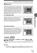 Предварительный просмотр 43 страницы Olympus CAMEDIA C-7070wz Advanced Manual