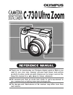 Предварительный просмотр 2 страницы Olympus CAMEDIA C-730 Ultra Zoom Reference Manual