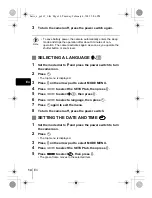 Preview for 16 page of Olympus CAMEDIA C-740 Ultra Zoom Basic Manual