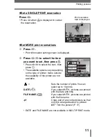 Preview for 11 page of Olympus CAMEDIA C-740 Ultra Zoom Printing Manual