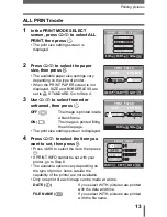 Preview for 13 page of Olympus CAMEDIA C-740 Ultra Zoom Printing Manual