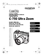 Olympus Camedia C-750 Ultra Zoom Basic Manual preview