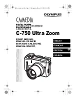 Предварительный просмотр 1 страницы Olympus Camedia C-750 Ultra Zoom Basic Manual