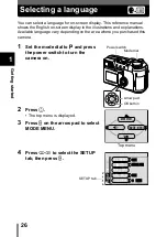 Предварительный просмотр 27 страницы Olympus Camedia C-750 Ultra Zoom Reference Manual