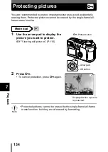 Предварительный просмотр 135 страницы Olympus Camedia C-750 Ultra Zoom Reference Manual