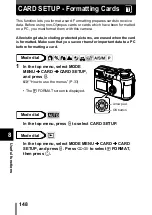 Preview for 149 page of Olympus Camedia C-750 Ultra Zoom Reference Manual