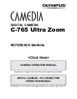 Olympus CAMEDIA C-765 Ultra Zoom Reference Manual preview