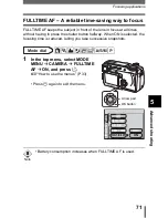 Предварительный просмотр 72 страницы Olympus CAMEDIA C-765 Ultra Zoom Reference Manual