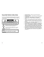 Preview for 3 page of Olympus CAMEDIA D-490 Zoom Operating Instructions Manual