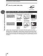 Предварительный просмотр 24 страницы Olympus CAMEDIA D-630 Zoom Advanced Manual
