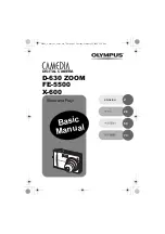 Preview for 1 page of Olympus CAMEDIA D-630 Zoom Basic Manual