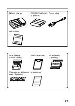 Preview for 23 page of Olympus CAMEDIA E-100 RS Instructions Manual