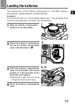 Preview for 33 page of Olympus CAMEDIA E-100 RS Instructions Manual