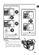 Preview for 49 page of Olympus CAMEDIA E-100 RS Instructions Manual