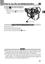 Preview for 61 page of Olympus CAMEDIA E-100 RS Instructions Manual