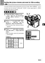 Preview for 103 page of Olympus CAMEDIA E-100 RS Instructions Manual