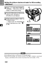 Preview for 104 page of Olympus CAMEDIA E-100 RS Instructions Manual