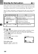 Preview for 106 page of Olympus CAMEDIA E-100 RS Instructions Manual