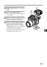 Preview for 113 page of Olympus CAMEDIA E-100 RS Instructions Manual