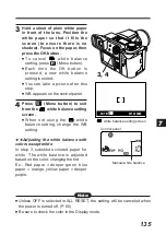 Preview for 135 page of Olympus CAMEDIA E-100 RS Instructions Manual