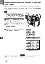 Preview for 148 page of Olympus CAMEDIA E-100 RS Instructions Manual