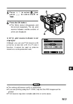 Preview for 163 page of Olympus CAMEDIA E-100 RS Instructions Manual