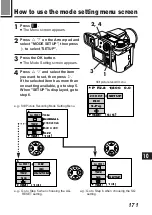 Preview for 171 page of Olympus CAMEDIA E-100 RS Instructions Manual