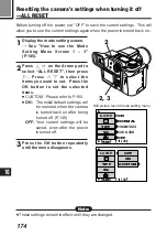 Preview for 174 page of Olympus CAMEDIA E-100 RS Instructions Manual