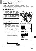 Preview for 187 page of Olympus CAMEDIA E-100 RS Instructions Manual