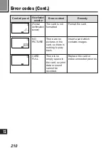 Preview for 210 page of Olympus CAMEDIA E-100 RS Instructions Manual