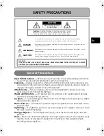 Предварительный просмотр 23 страницы Olympus CAMEDIA SP-500 UZ Basic Manual