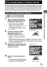 Preview for 23 page of Olympus CAMEDIA SP-500 UZ Manual Avanzado