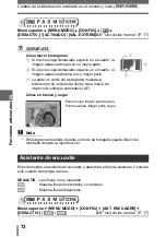 Предварительный просмотр 72 страницы Olympus CAMEDIA SP-500 UZ Manual Avanzado