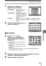 Предварительный просмотр 79 страницы Olympus CAMEDIA SP-500 UZ Manual Avanzado