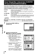 Предварительный просмотр 90 страницы Olympus CAMEDIA SP-500 UZ Manual Avanzado