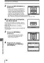 Предварительный просмотр 122 страницы Olympus CAMEDIA SP-500 UZ Manual Avanzado