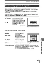 Предварительный просмотр 125 страницы Olympus CAMEDIA SP-500 UZ Manual Avanzado