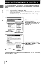 Предварительный просмотр 20 страницы Olympus CAMEDIA SP-500 UZ Manuel Avancé