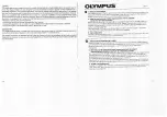 Предварительный просмотр 44 страницы Olympus D 1000 Operation Manual