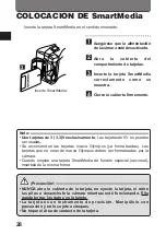 Предварительный просмотр 28 страницы Olympus D-360L - 1.2MP Digital Camera Instrucciones