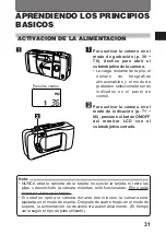 Предварительный просмотр 31 страницы Olympus D-360L - 1.2MP Digital Camera Instrucciones