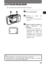 Предварительный просмотр 55 страницы Olympus D-360L - 1.2MP Digital Camera Instrucciones